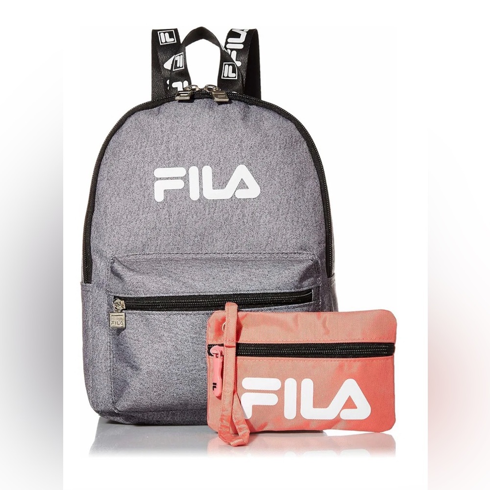 Fila Hailee 13-In Mini Backpack, Heather Grey